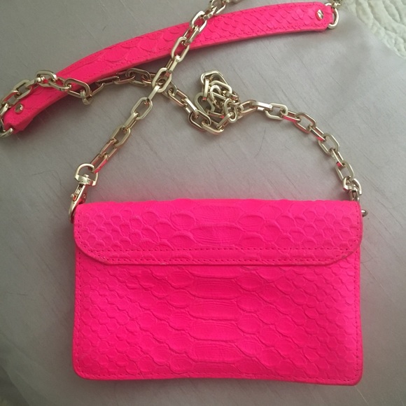 NWOT Tory Burch Neon Crossbody - Picture 5 of 7
